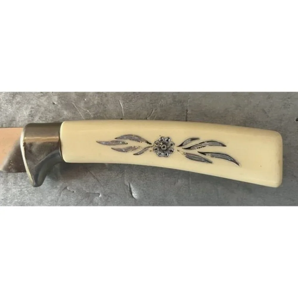 Vtg Ever Sharp Frozen Food Knife In Original Box Magic-Edge‎ Sheffield England